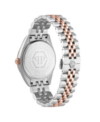 Men's Two Tone Stainless Steel Watch, 41mm