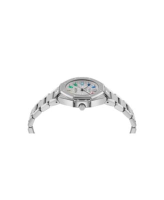 Women's Silver Stainless Steel Watch, 33mm