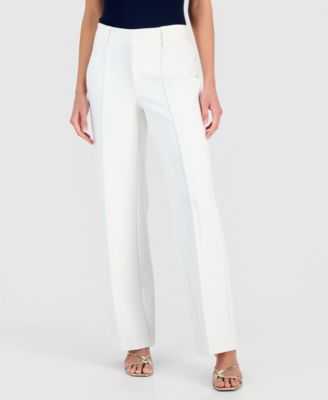 Women's High-Rise Wide-Leg Ankle Pants