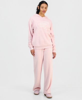 Love Tribe - Juniors' Hello Kitty Woobie Hoodie & Lace-Trim Woobie Pants