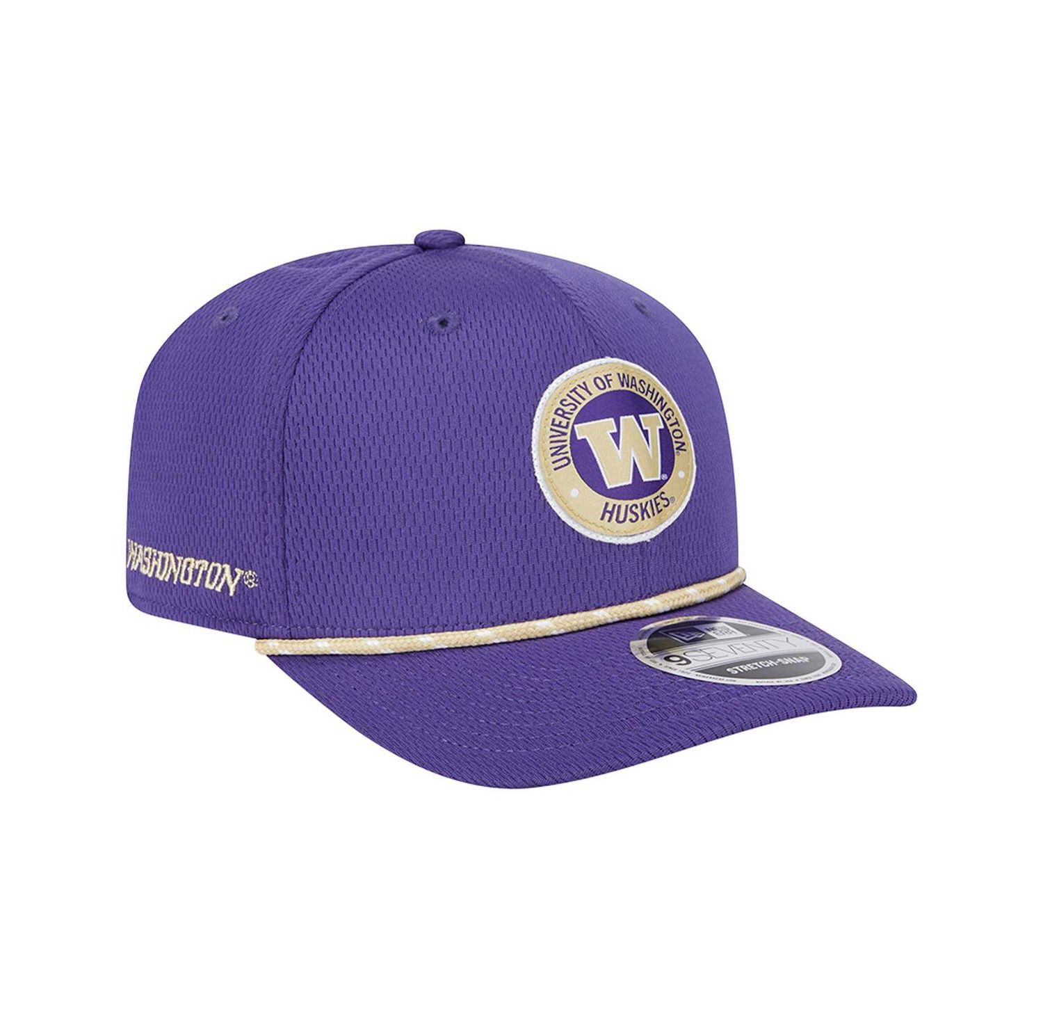 Men's Purple Washington Huskies COOLERA 9SEVENTY Rope Stretch-Snap Hat