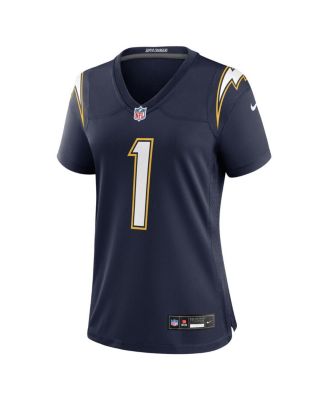 Women's Quentin Johnston Navy Los Angeles Chargers Alternate Super Chargers Game Jersey