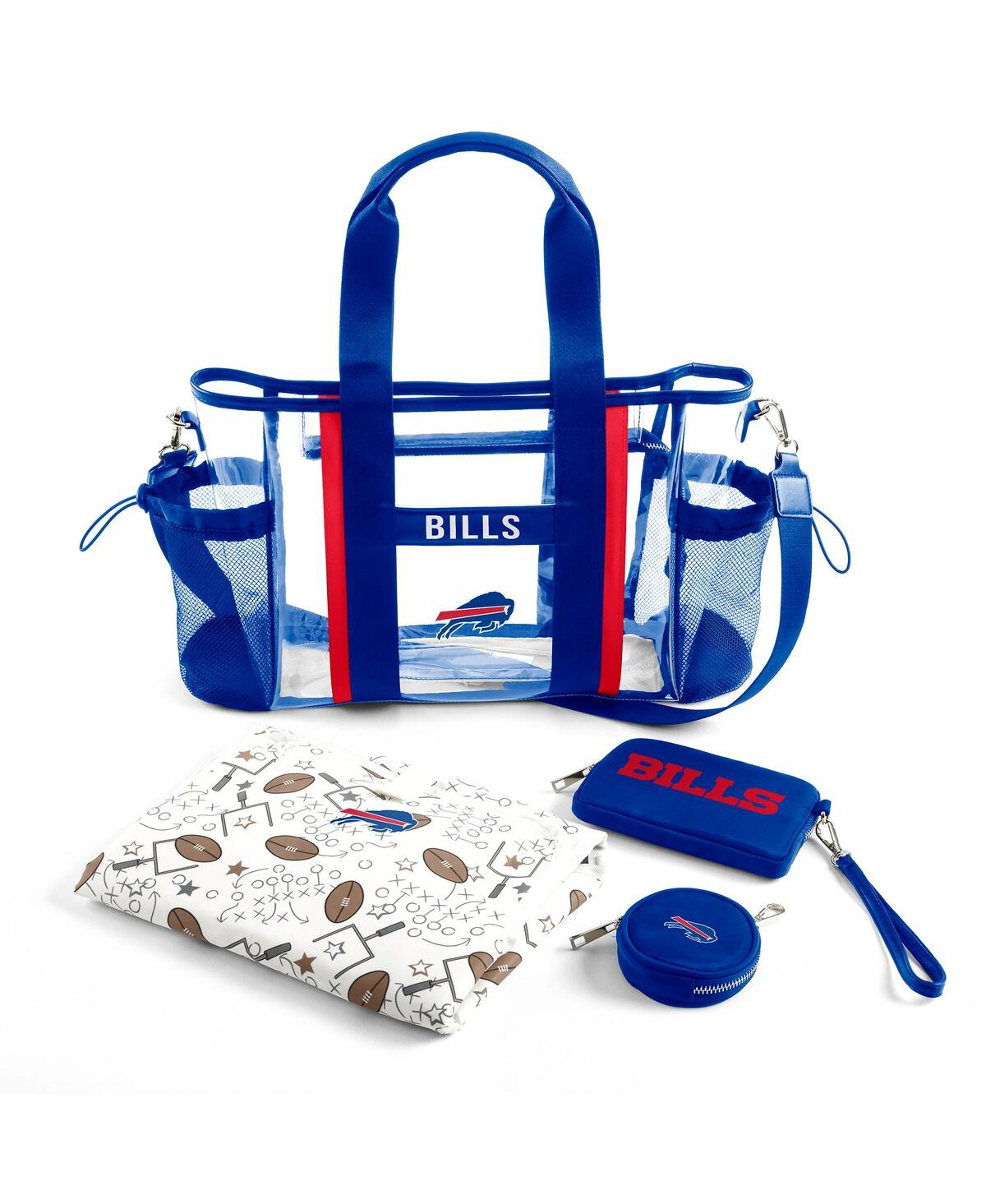 Wear By Erin Andrews Buffalo Bills Clear Stadium Baby Bag In Transparent