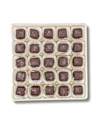 Milk & Dark Chocolate Sea Salted Caramels, 25 Pieces