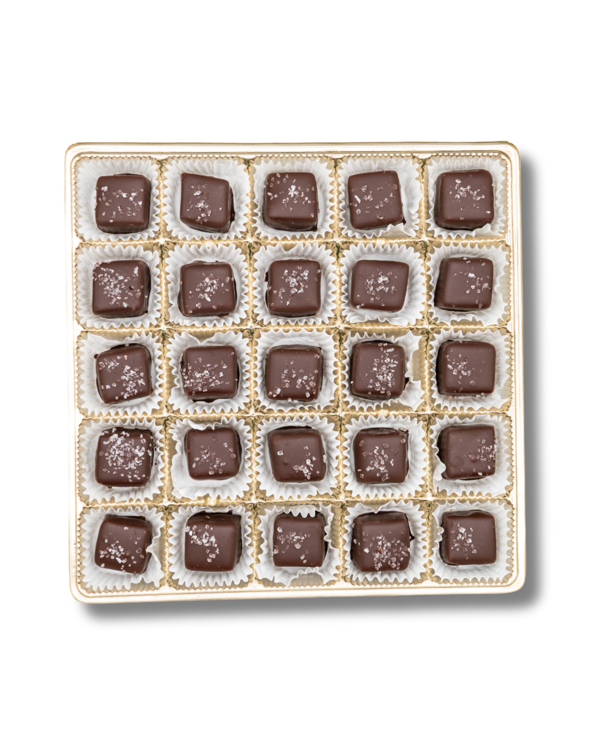 Bixby Chocolate Milk & Dark Chocolate Sea Salted Caramels, 25 Pieces