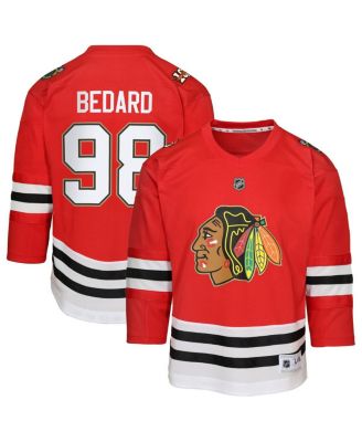 Outerstuff - Toddler Connor Bedard Red Chicago Blackhawks Centennial Replica Player Jersey
