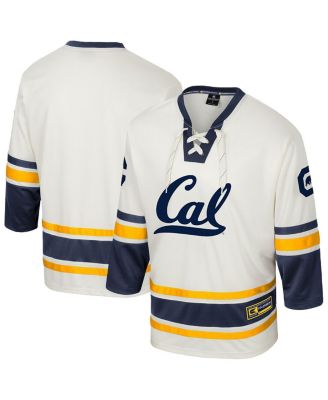 Colosseum - Men's Cream Cal Bears Puck Proud Fashion Hockey Jersey