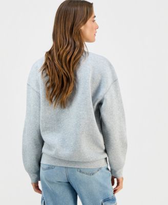 Juniors' London Rose Crewneck Sweatshirt