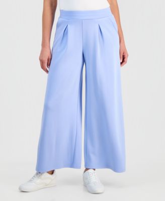 Petite High-Rise Wide-Leg Sweatpants, Macy's Exclusive  