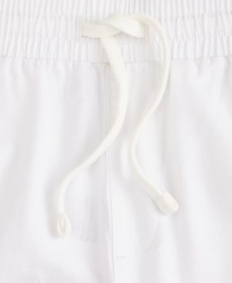 Men's Chase Regular-Fit 6" Linen Blend Shorts, Exclusively at Macy's 