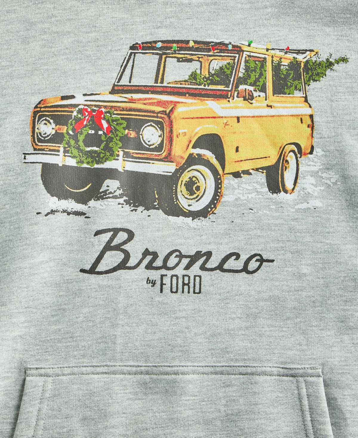 Sun + Stone Men's Christmas Bronco Graphic Hoodie, Macy's Exclusive