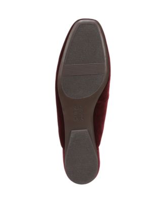 Women's Apple Square Toe Mary Jane Mules