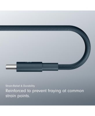 USB-C to USB-C Woven Cable (1.5 m) - Nitro Navy