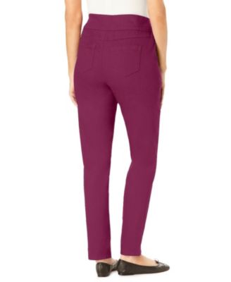 Women's Within Tall Flex-Fit Pull-On Straight-Leg Gap-Free Stretch Denim Jeans.