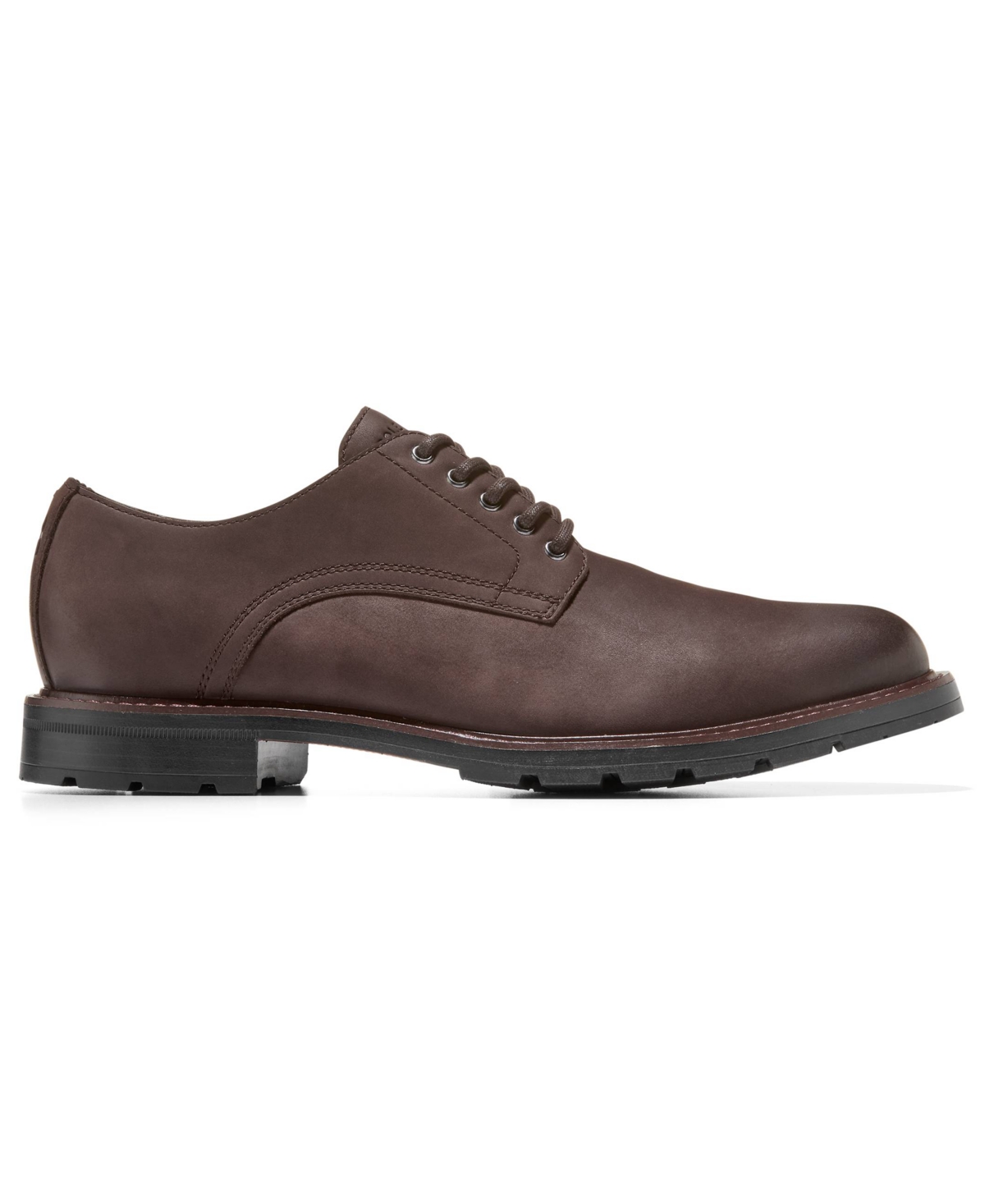 Cole Haan Chamberlin Grand Plain Toe Derby In Brown