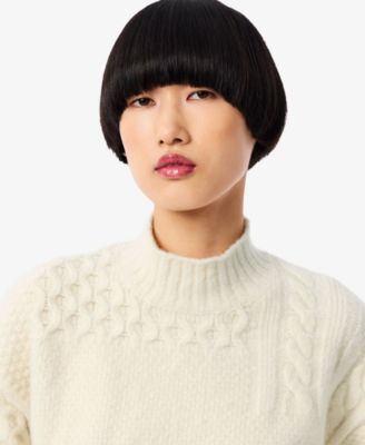 Women's Mock Neck Knit Sweater