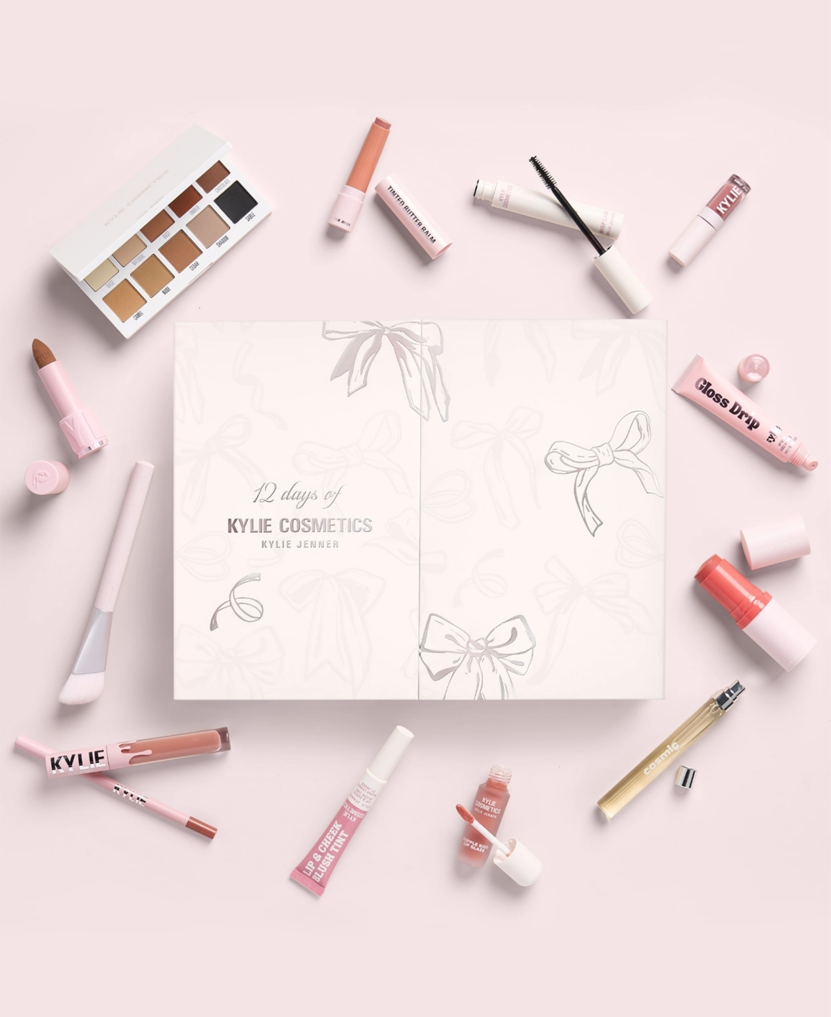 Kylie Cosmetics 12-pc. Advent Calendar Gift Set In Transparent