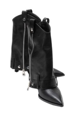 Lola Zip Pointed Toe Heel Boot (Women
