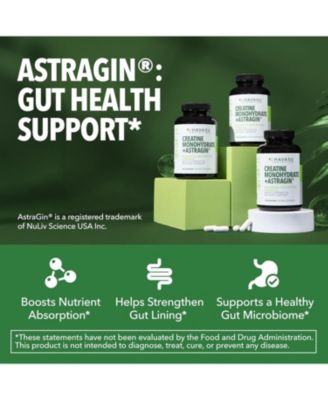 Creatine + AstraGin Capsules, 120ct