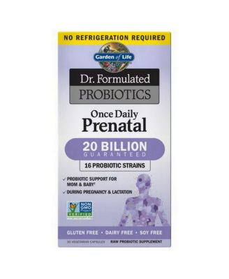 Garden of Life Dr. Formulated Probiotics Once Daily Prenatal ,20 Billion ,30 Caps