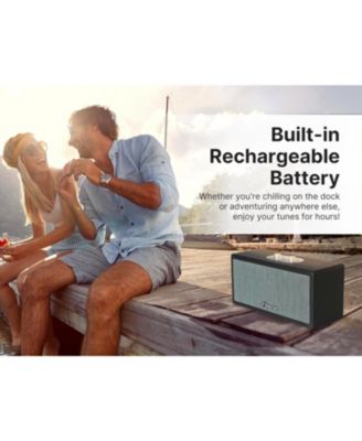 VAS-3003 Portable Bluetooth Speaker with Radio and USB Reader