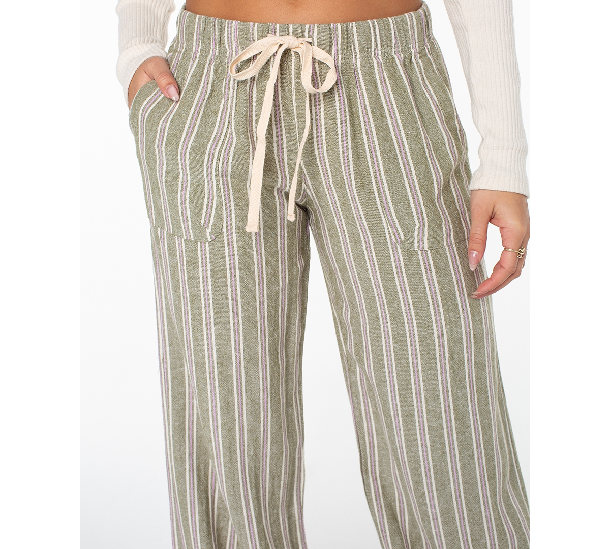 Roxy Women's Lagoon Stripe Pants In Multi