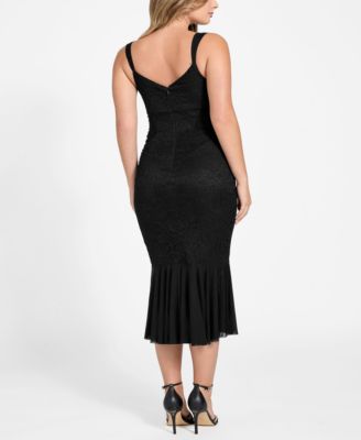 Women's Caitlyn Sleeveless Sweetheart Neck Dress