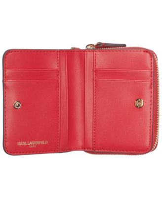 Boxed Zip Around Wallet