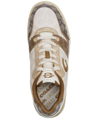 Men's Mixed Signature Soho Round Toe Sneakers