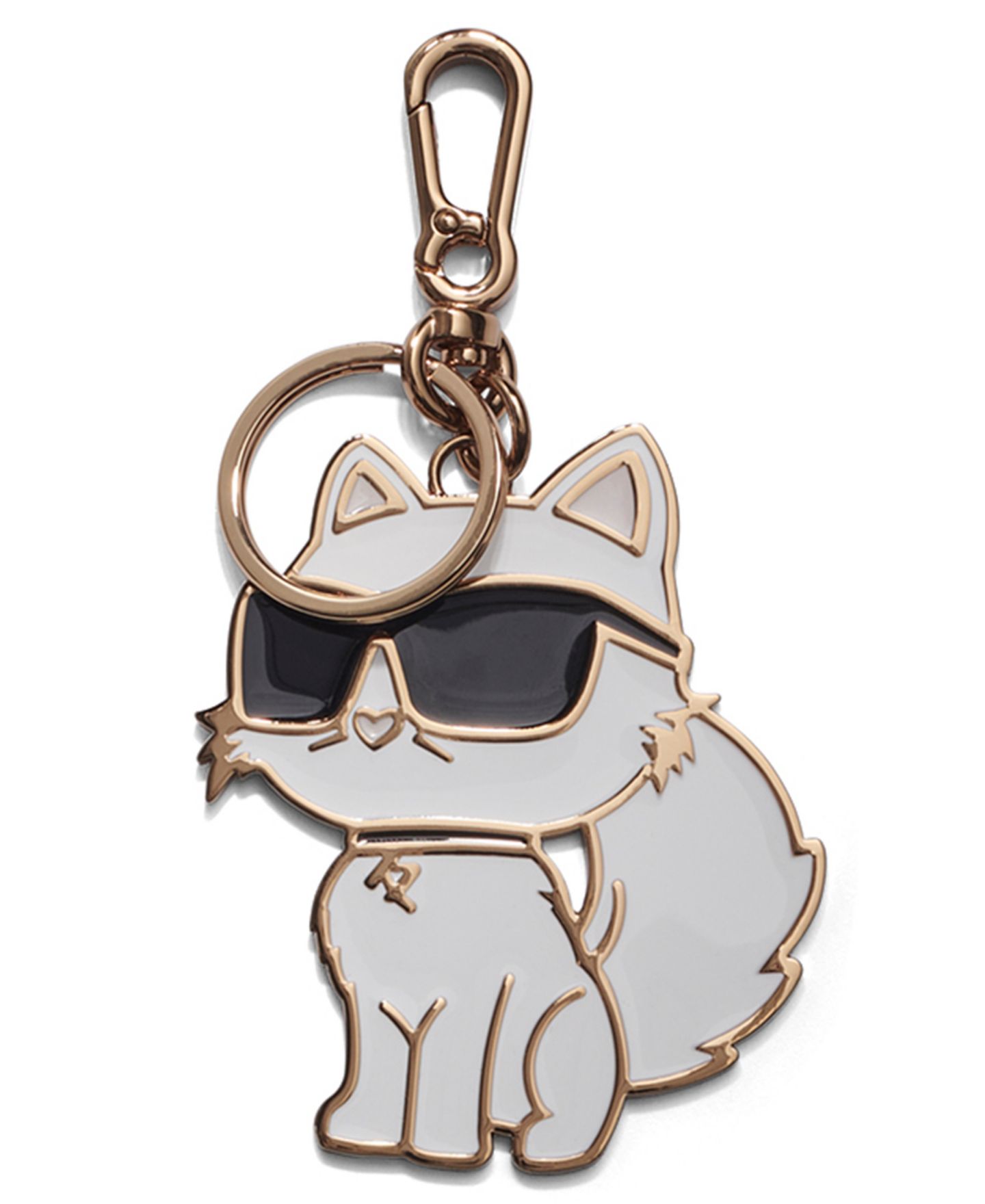 Женский брелок KARL LAGERFELD PARIS Choupette Gifting Charm, цвет: Золотой — фото 1