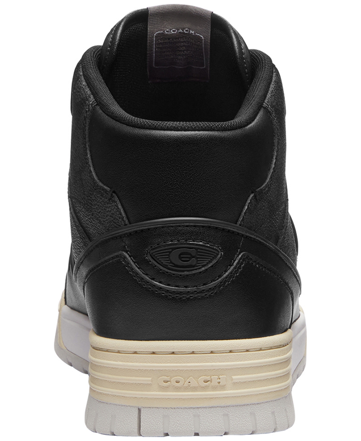 Coach Men's Mid Top Soho Round Toe Sneakers