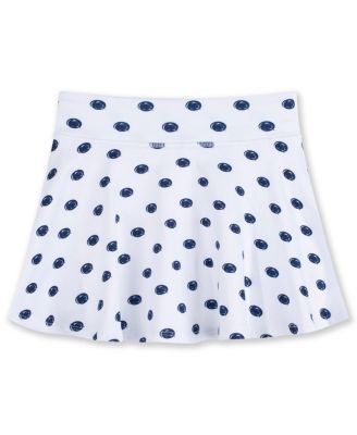 ZooZatz - Big Girls White Penn State Nittany Lions All-Over Print Tennis Skort