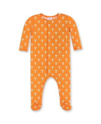 ZooZatz - Baby Boys and Girls Tennessee Orange Tennessee Volunteers Magnetic Closure Sleeper