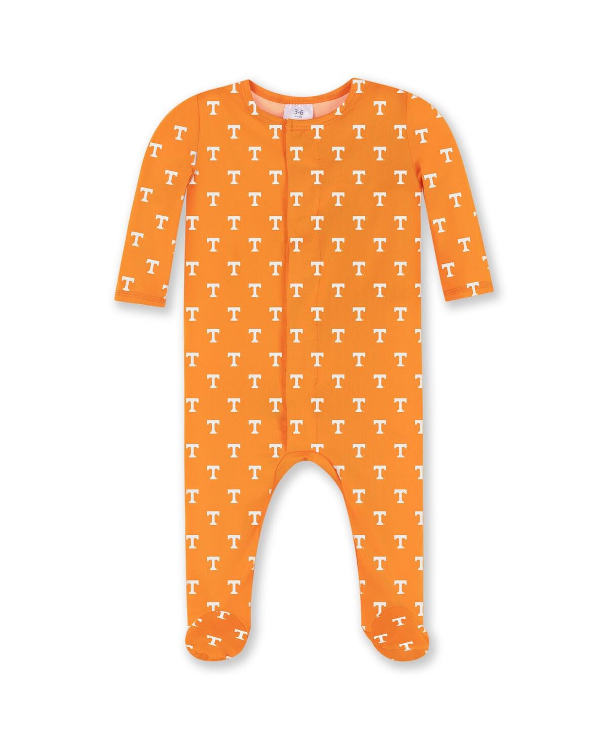 Zoozatz Baby Boys And Girls Tennessee Orange Tennessee Volunteers Magnetic Closure Sleeper