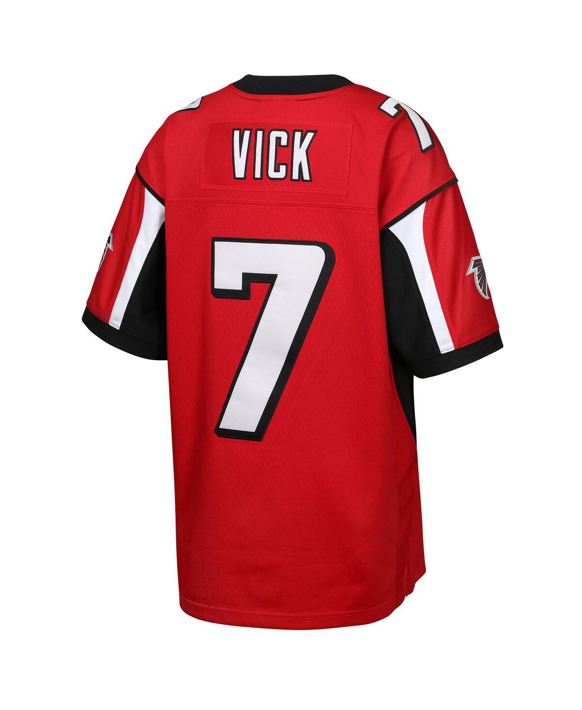 Mitchell & Ness Big Boys and Girls Michael Vick Red Atlanta Falcons 2003 Legacy Retired Player Jersey