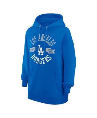 Women's Royal Los Angeles Dodgers City Graphic Pullover Hoodie