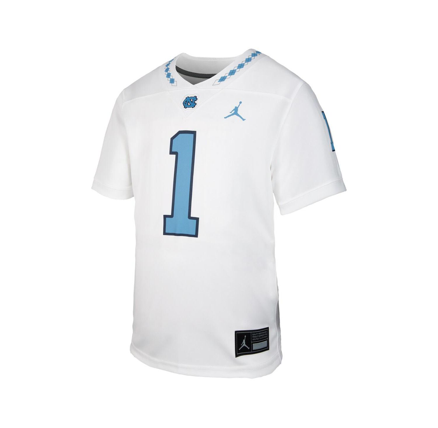 Big Boys and Girls 1 White North Carolina Tar Heels Untouchable Replica Game Jersey