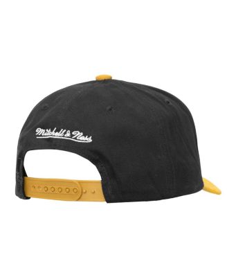 Men's Black/Gold Boston Bruins May Flowers Pro Crown Adjustable Hat