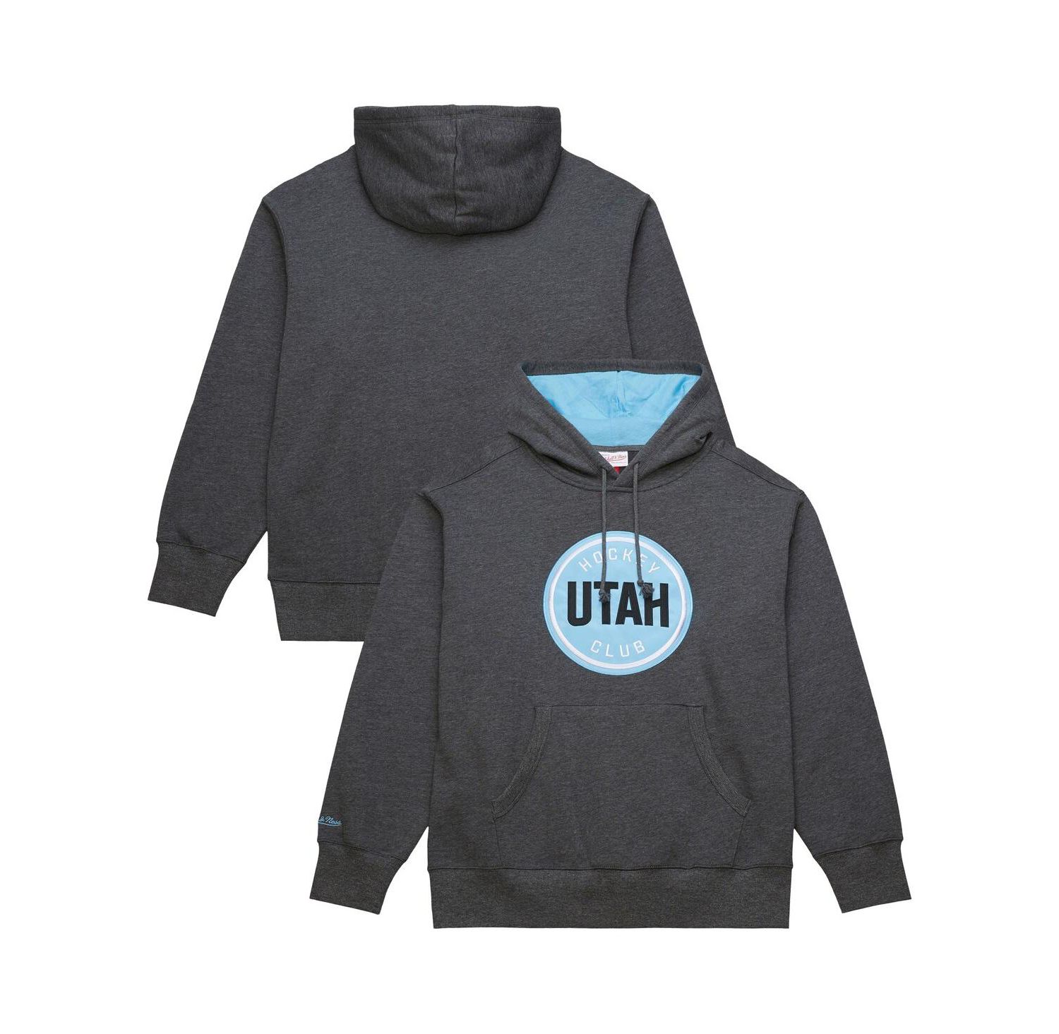 Men's Anthracite Utah Hockey Club Playoff Pullover Hoodie