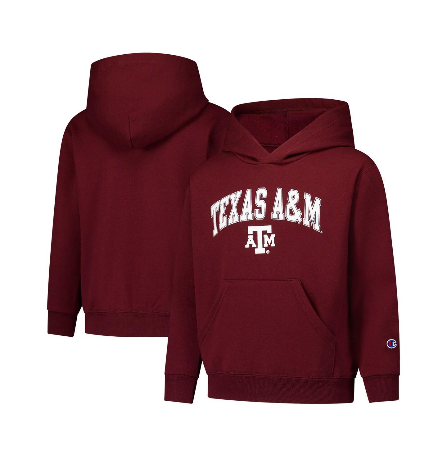 Детское худи Champion Maroon Texas A&M Aggies Campus Pullover — фото 1