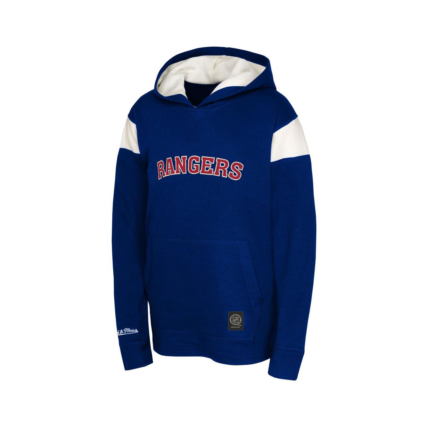 Big Boys and Girls Navy New York Rangers Thermal Lightweight Pullover Hoodie