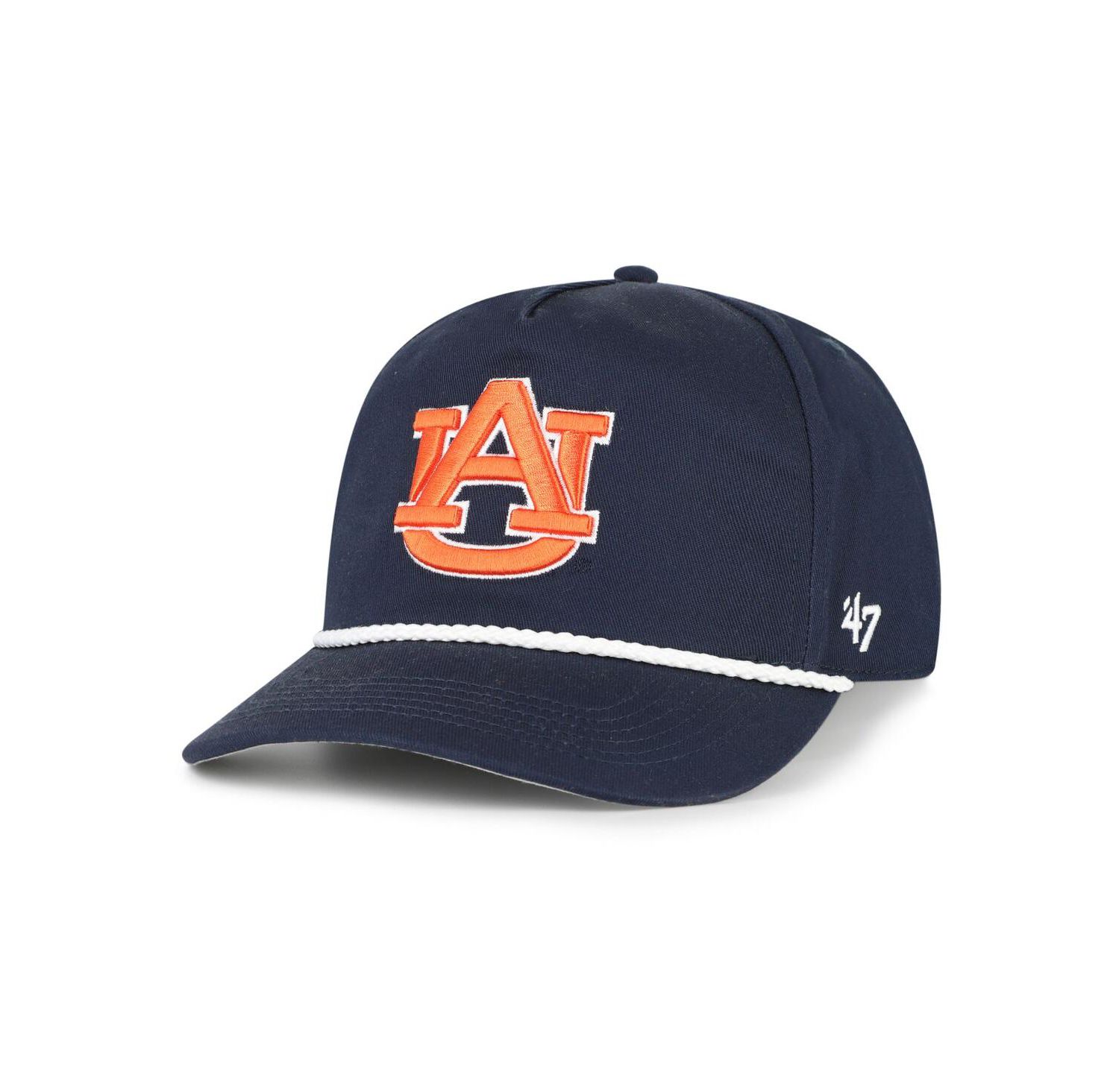 Men's Navy Auburn Tigers Rope Hitch Adjustable Hat