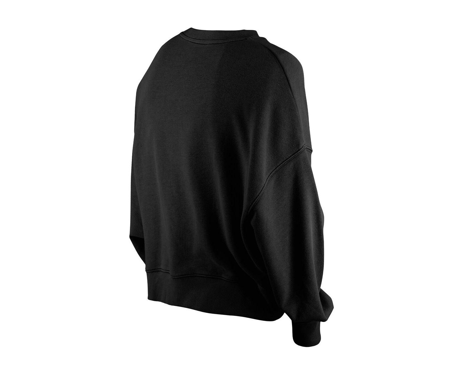 Women's Black Boston Bruins Flip Sequin Sweatshirt