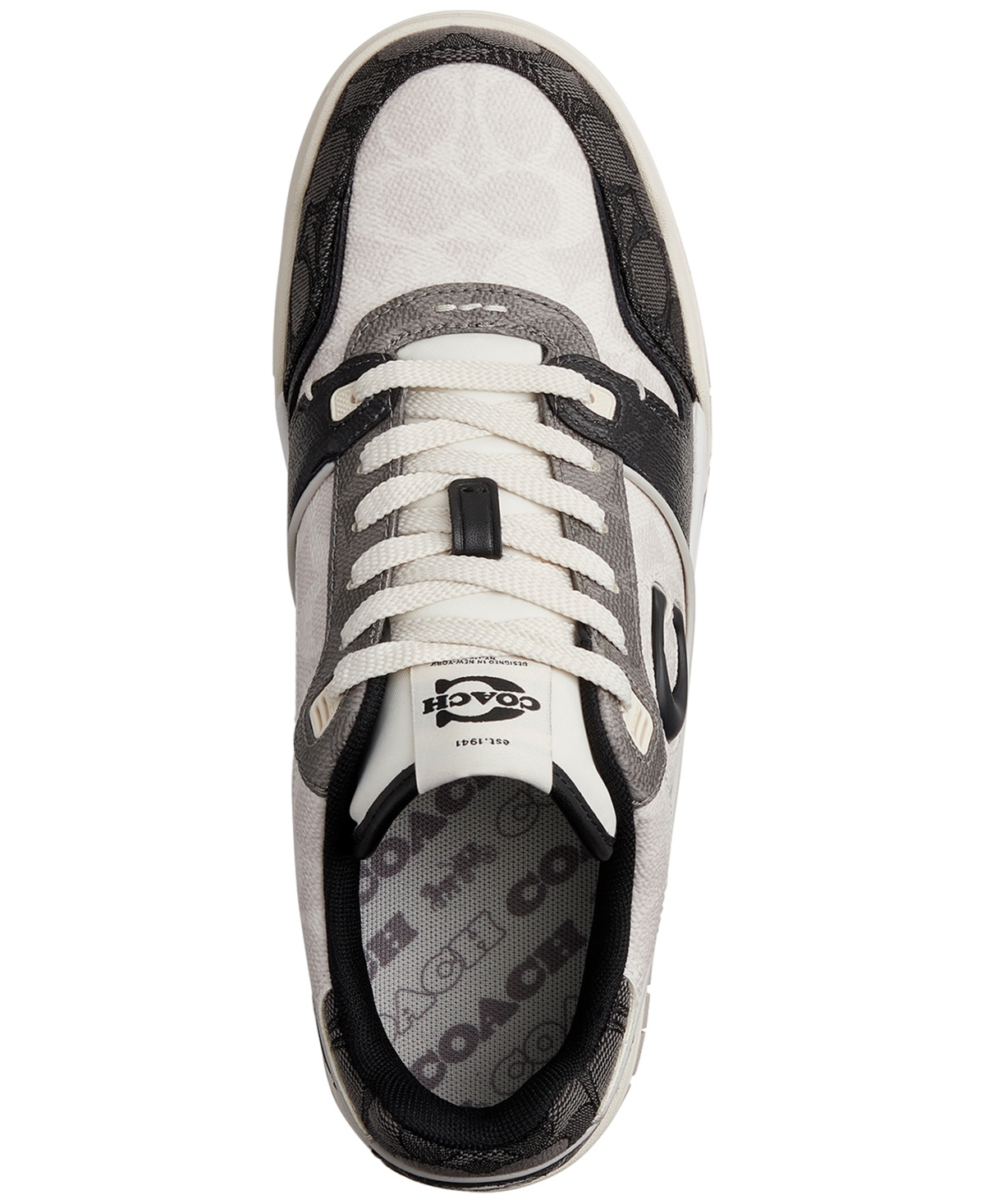 Coach Men's Soho Signature Round Toe Sneakers