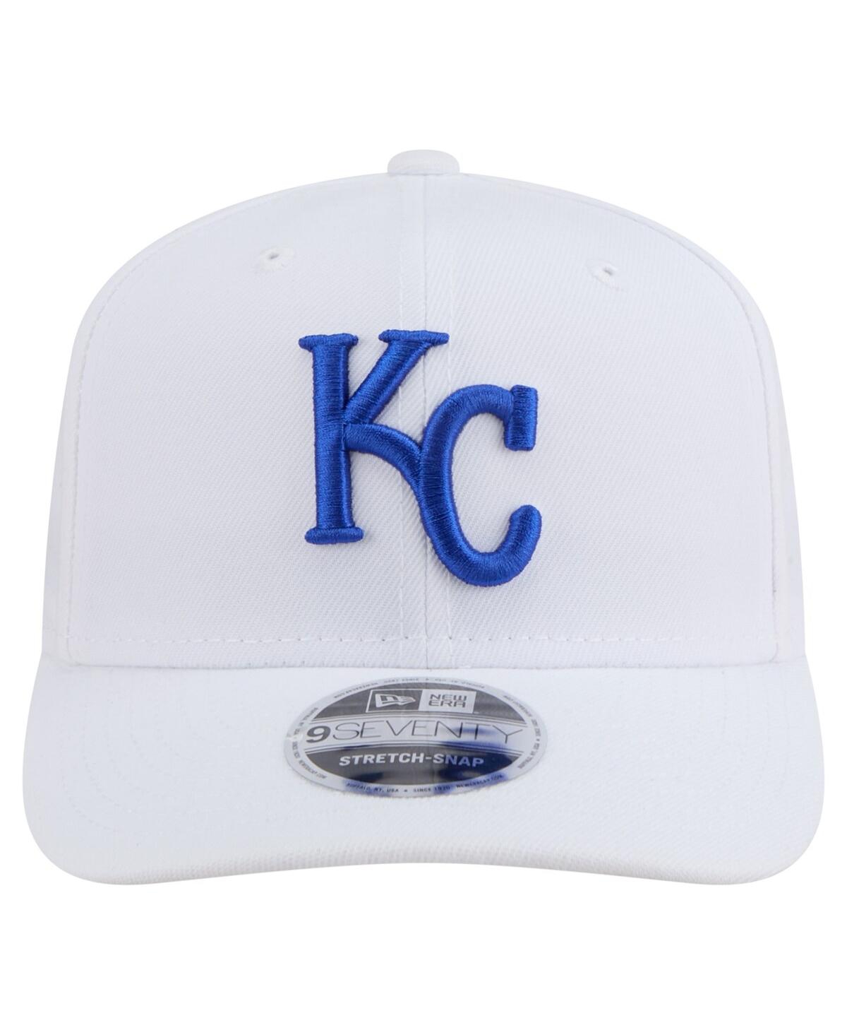 New Era Men's White Kansas City Royals Coolera 9SEVENTY Adjustable Hat