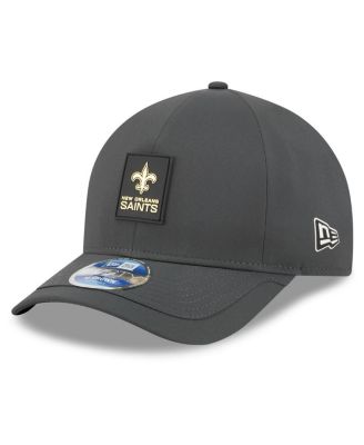 New Era - Men's Charcoal New Orleans Saints 2025 Sideline Cold Weather 9FORTY M-Crown Adjustable Hat