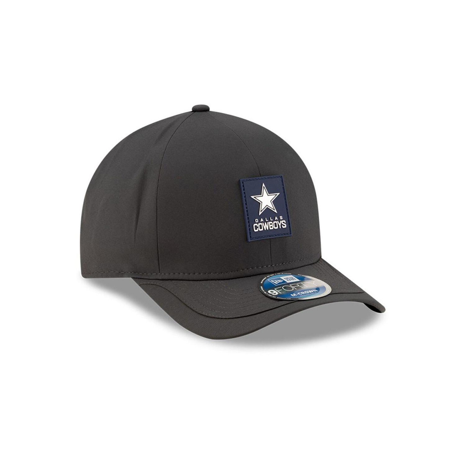 Men's Charcoal Dallas Cowboys 2025 Sideline Cold Weather 9FORTY M-Crown Adjustable Hat