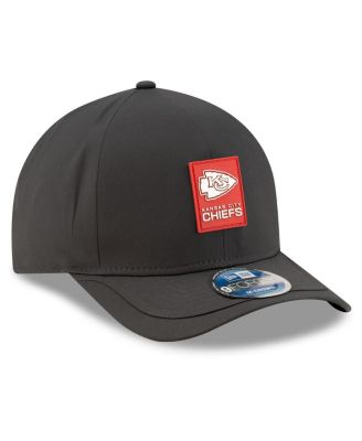 Men's Charcoal Kansas City Chiefs 2025 Sideline Cold Weather 9FORTY M-Crown Adjustable Hat
