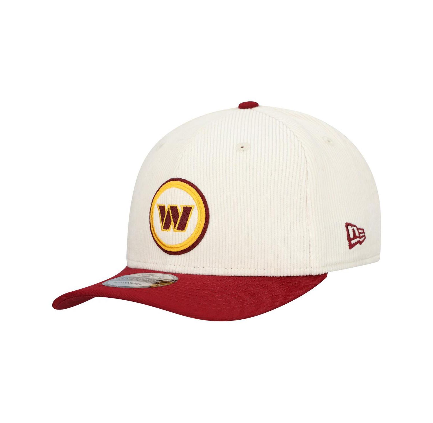 Men's Stone Washington Commanders Loyal Corduroy 9SEVENTY Adjustable Hat