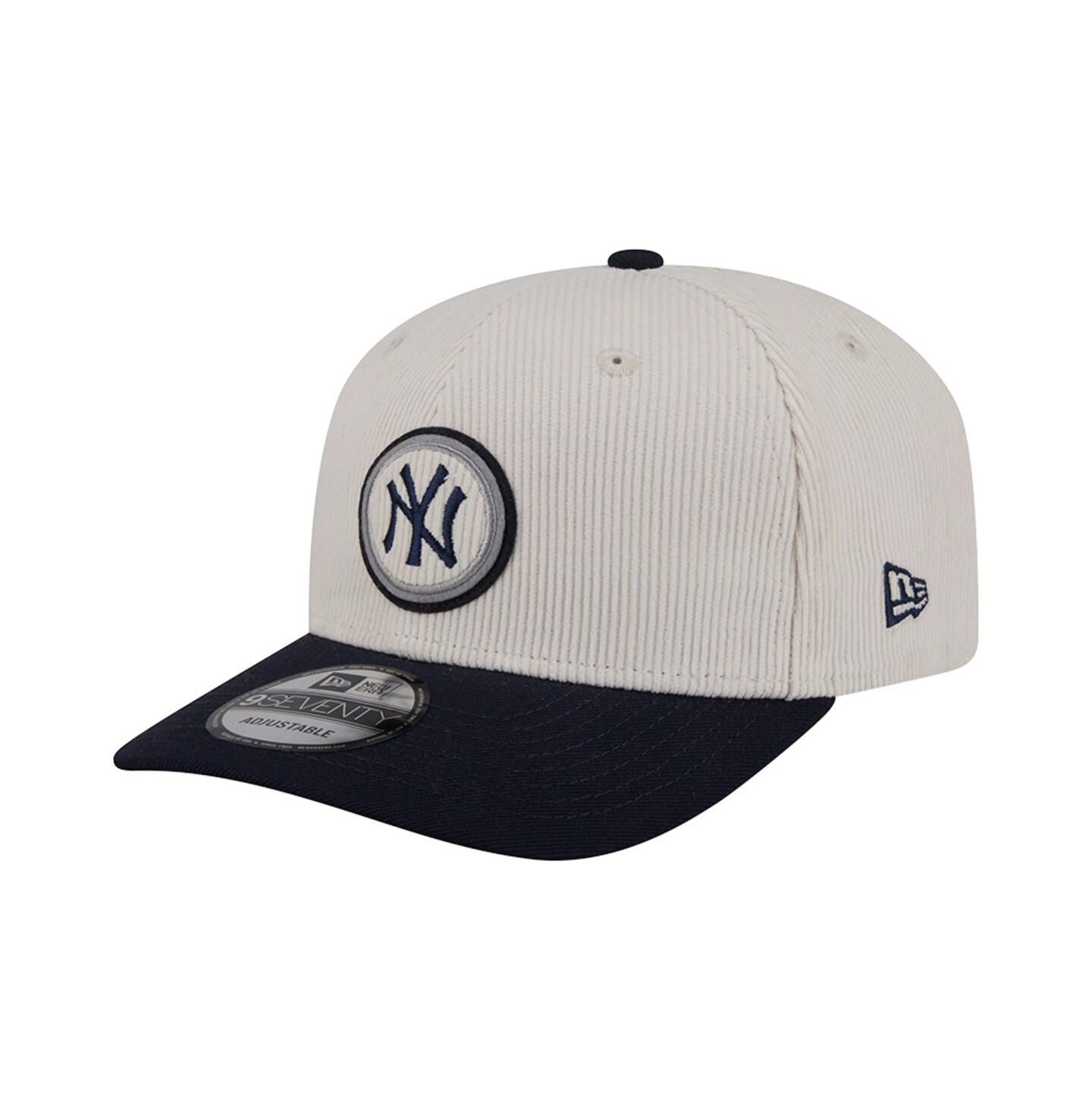 Мужская кепка New Era Cream New York Yankees Loyal 9SEVENTY Adjustable Hat — фото 2